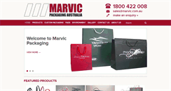 Desktop Screenshot of marvic.com.au